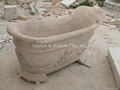 Travertine Bathtub