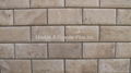 Pillow stone made out of China Beige Travertine 3