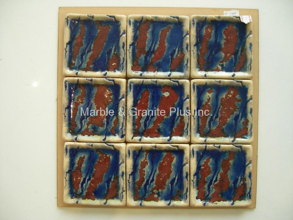 Handcrafted Terra Cotta Mosaic Tile 4