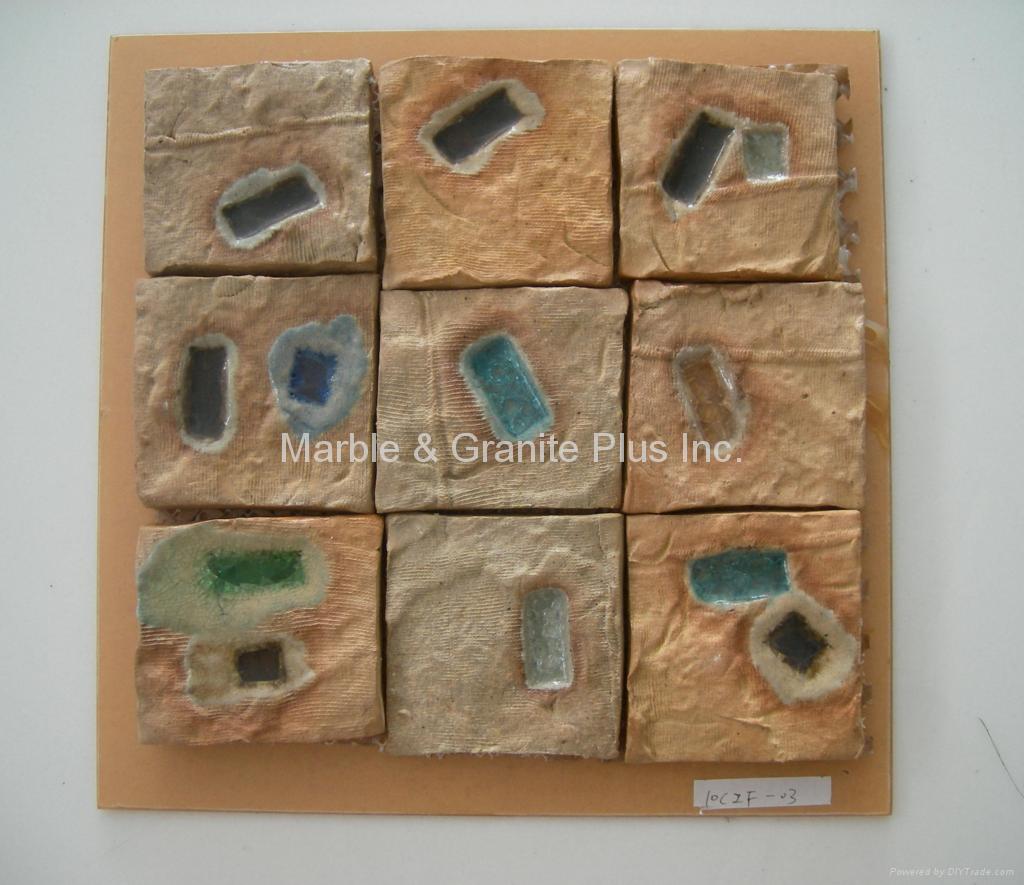 Handcrafted Terra Cotta Mosaic Tile 5