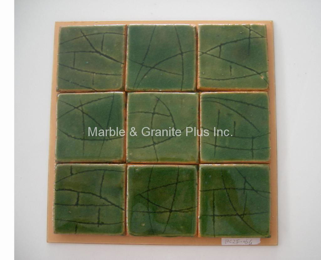 Handcrafted Terra Cotta Mosaic Tile 3