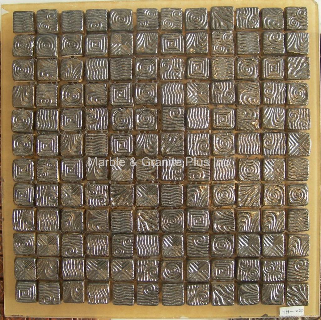 Handcrafted Terra Cotta Mosaic Tile 4