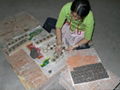 Handcrafted Terra Cotta Mosaic Tile