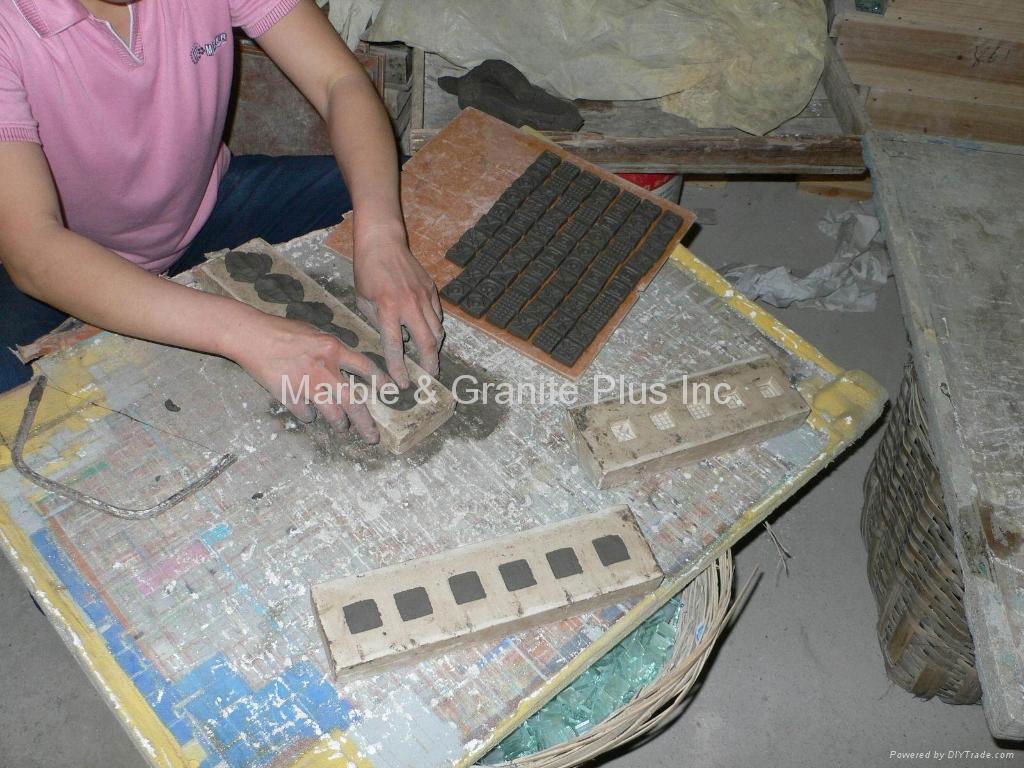 Handcrafted Terra Cotta Mosaic Tile 4