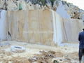 Chinese Giallo Royal (Chinese Giallo Siena, Golden Yellow) marble quarry