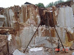 Hunan White marble quarry (one of China White marbles)