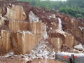 Hunan White marble quarry (one of China White marbles)