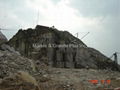 G611 Almond Mauve granite quarry 5