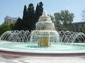 Crystal White fountain border & Cloisonne Fountain 2