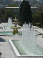 Crystal White fountain border & Cloisonne Fountain