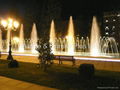 Crystal White fountain border & Cloisonne Fountain