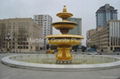 Crystal White fountain border & Cloisonne Fountain