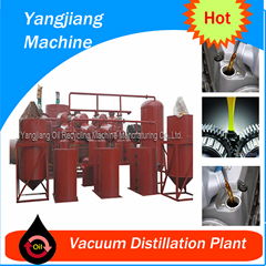 YJ Used Car Lube Oil Recycle Plant by Vacuum Distillation