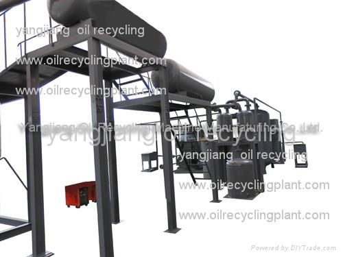 Used Lube Engine Oil Refining Machine 3