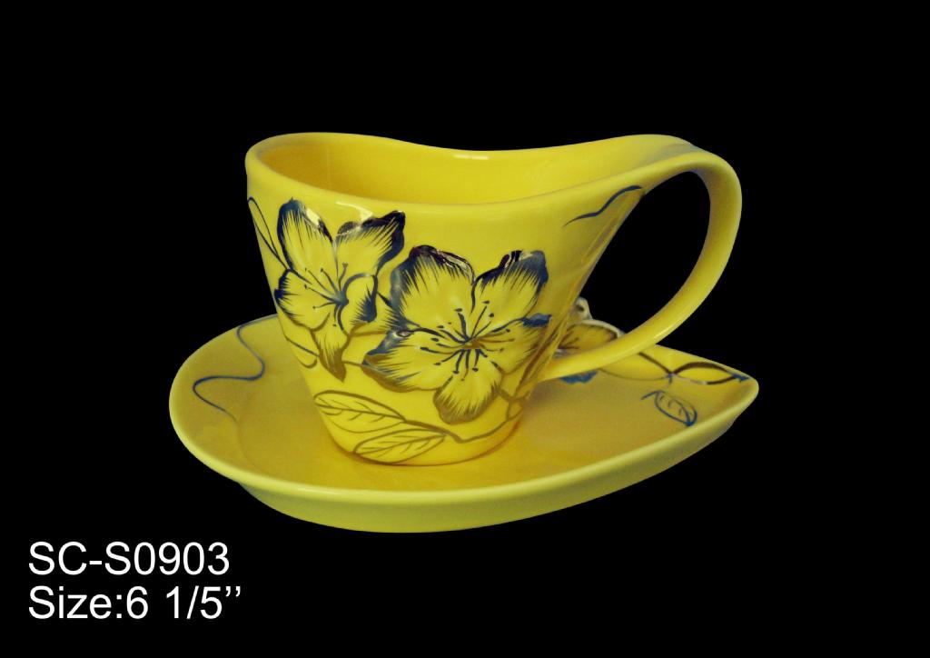 Cup and Saucer SCS0903 (China Services or Others) Tableware Home