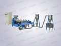 Air ring pelletizing light masterbatch