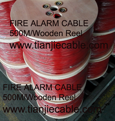 E464899 UL1424 18/2 Fire Alarm Wire Cable FPLR shielded Riser