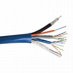 2 RG6 +2 CAT6 + 1 Optical (Combo Type)