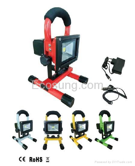 portable rechargeable led flood light for emergency led light  2