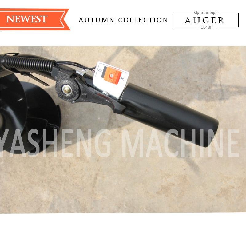 Two-man Gasoline Earth Auger  4