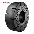 APEX Solid Wheel Loader Tires for (25,