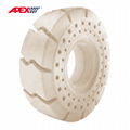 APEX Solid Wheel Loader Non-Marking Tires for (25 Inch)