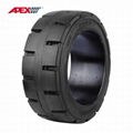 APEX Solid Aerial Work Platform Tires for (8 to 24 Inches) 1