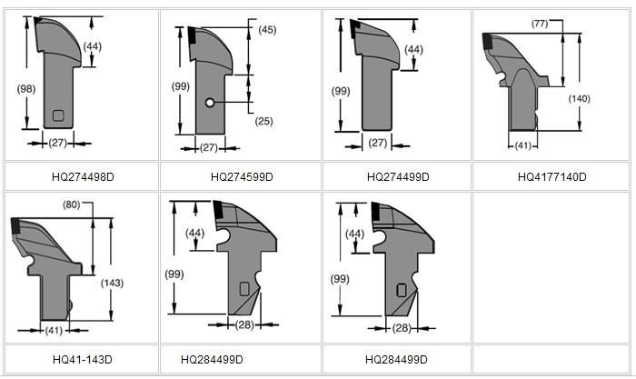 flat cutter bits 2