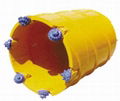 Core Barrel With Roller Bits