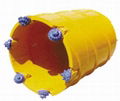 Core Barrel With Roller Bits 1