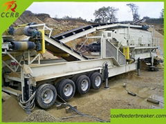 Trailer Type Construction Waste Mobile