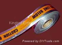 Detectable Underground Warning Tape