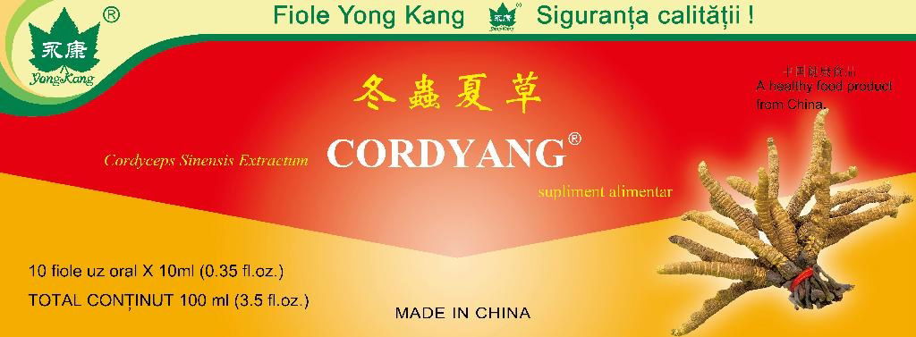 Cordyang vials