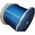 pvc coated galvanized wire rope(6x7,7x7)