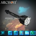Best Selling Archon Brand 3000Lumens Underwater LED Diving Torches W39/D33/W51 4