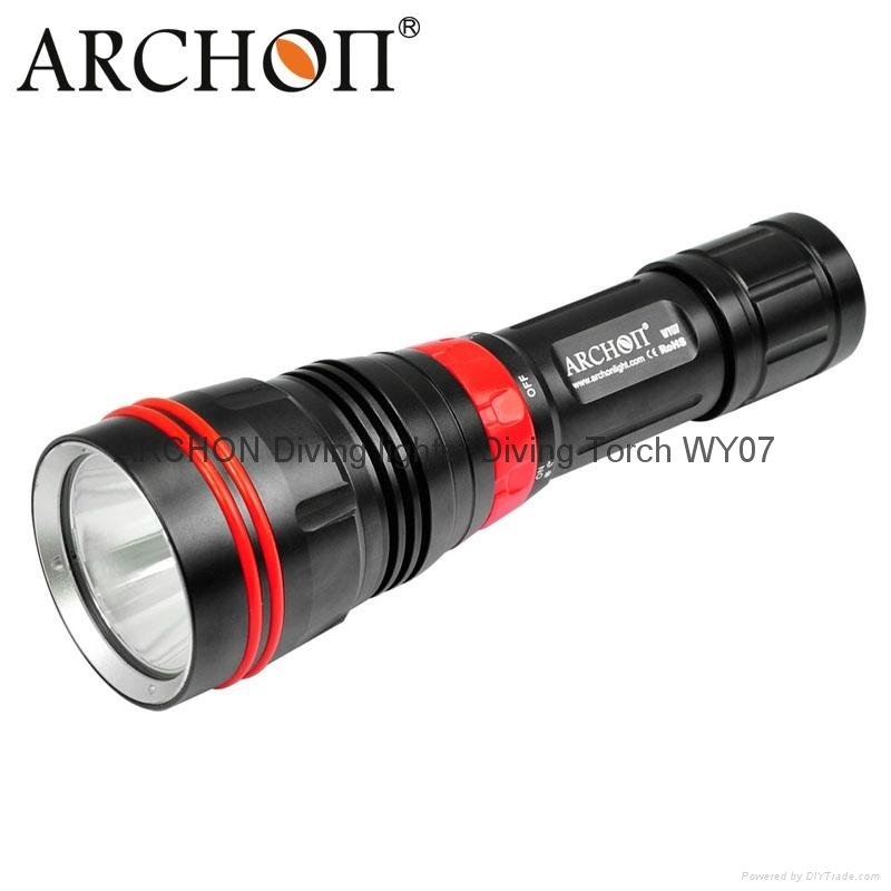 ARCHON New WY07 1000lumen dive torch for long distance lighting
