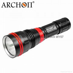 ARCHON New WY07 1000lumen dive torch for long distance lighting