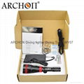 ARCHON New WY07 1000lumen dive torch for long distance lighting