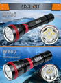 ARCHON奧瞳 DY01潛水手電筒 強光 遠射 專業潛水燈 電筒 1000流明 100米  3
