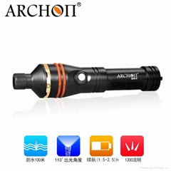 ARCHON W17VII LED Diving Video Light, underwater photographing light Micro snoot