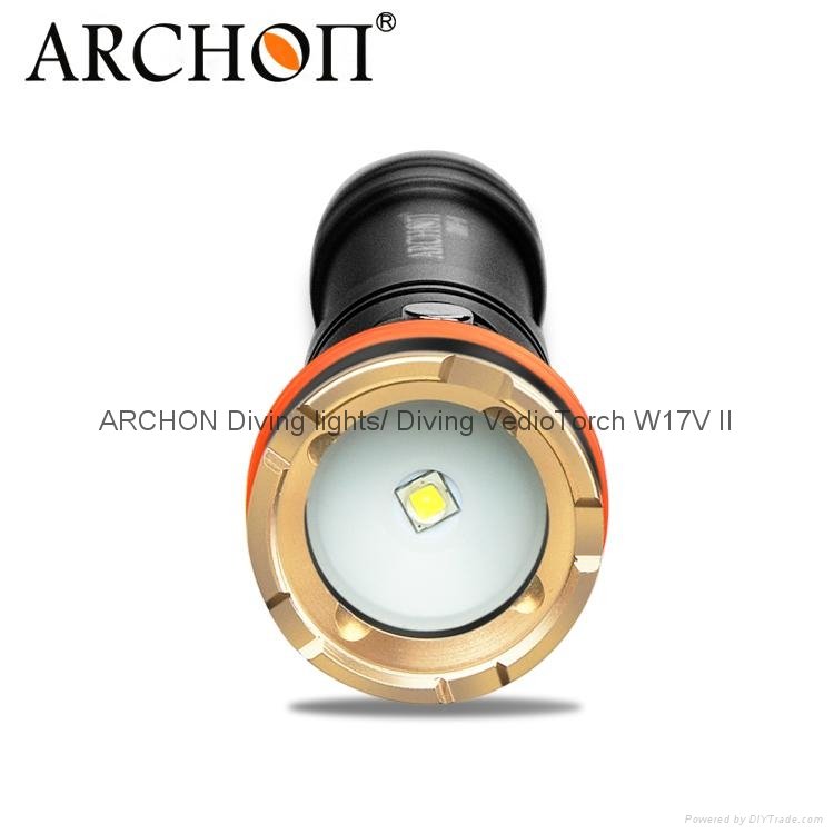 ARCHON W17VII LED Diving Video Light, underwater photographing light Micro snoot 2