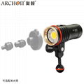 ARCHON奧瞳DM10-II專業潛水攝影攝像補光手電筒 2