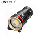 ARCHON WM26-II Underwater Dive Video light 5200 lumens LED  Flashlight Torch 3