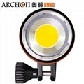 ARCHON latest WM66 12000 lumens diving powerful video light for photographing