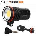 ARCHON latest WM66 12000 lumens diving powerful video light for photographing