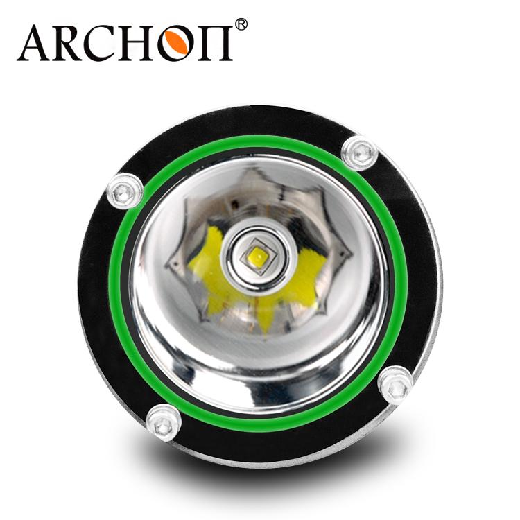 ARCHON奥瞳D22-II专业潜水手电筒按钮式1200流明续航4小时 2