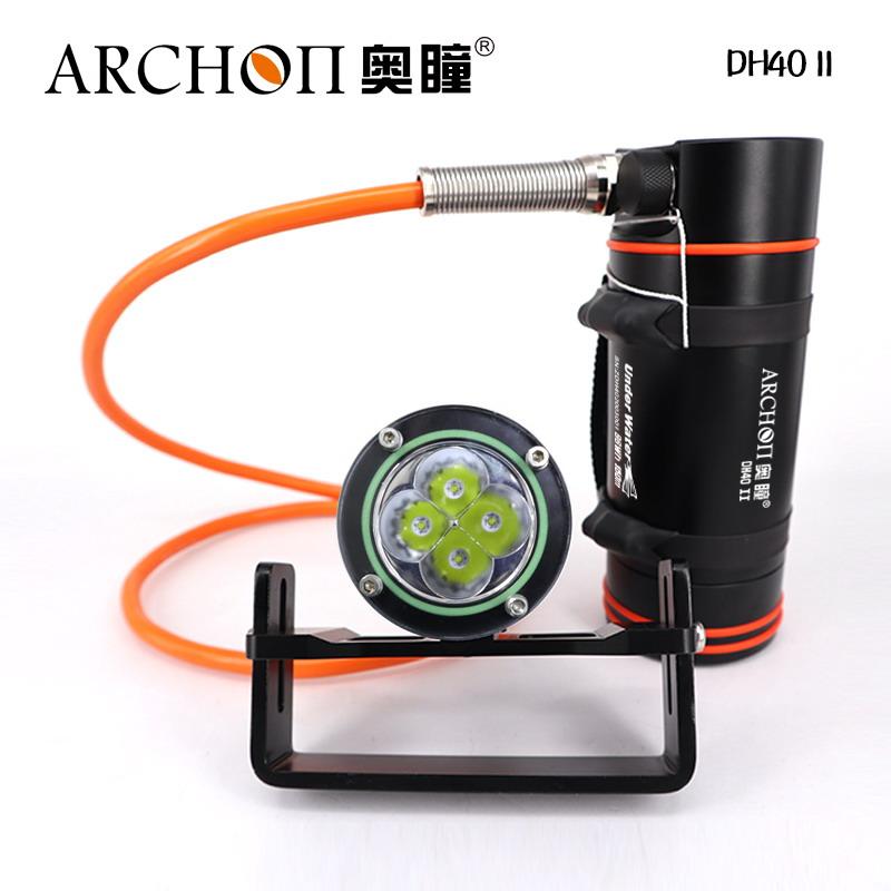 ARCHON奧瞳DH40 II分體式技術潛水照明手電筒 2