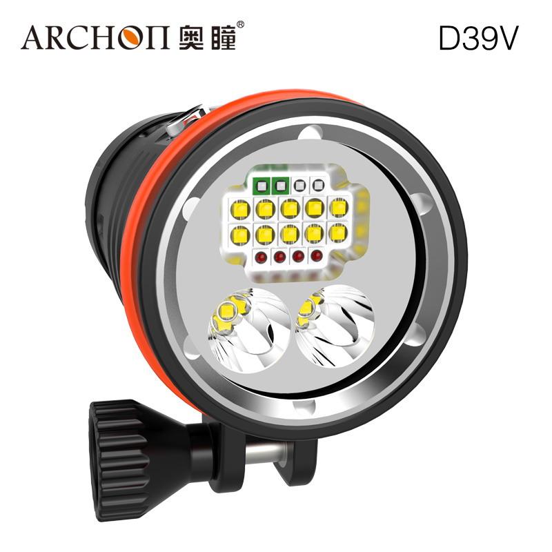 ARCHON W45V dive vedio Flashlight 2