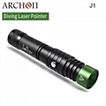  Archon Diving Torch Scuba Diving Laser Pointer  Light J1 Diving Flashlight