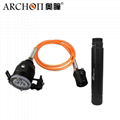 Archon WH36II 3600lm 100M Canister Diving Flashlight LED Dive Torch&headlight